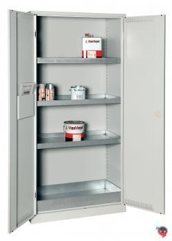 Stahl Umweltschrank-  50 x 50 x 195 cm - lichtgrau !!!